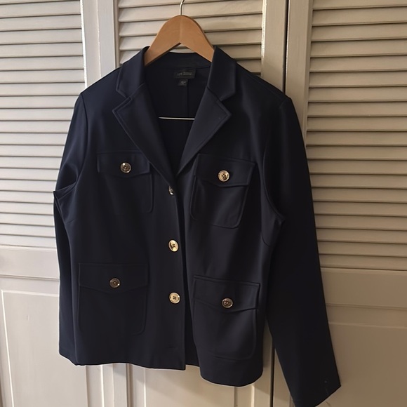 J. Jill Jackets & Blazers - J. Jill Classic Navy Women's Jacket